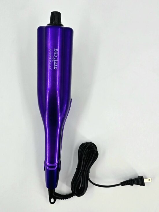 BedHead Other - Bed Head A Wave We Go Tourmaline Ceramic Adjustable Hair Waver Iron Purple